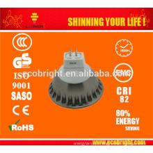 Ra 80 WW CW NW GS CE RoHS & NINGBO 6W 7W 8W gu10 conduzida holofotes